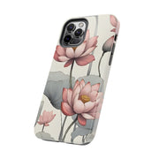 Vintage Lotus Blossom Phone Case Gift for Her - Trending Floral Design