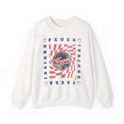 Retro Wavy Checkerboard WNBA Indiana Fever Unisex Sweatshirt
