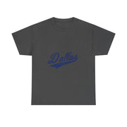 Dallas Texas Varsity Script Classic Sports Jersey T-Shirt - Unisex Apparel