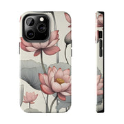 Vintage Lotus Blossom Phone Case Gift for Her - Trending Floral Design