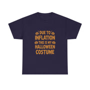 Funny Halloween Costume T-Shirt for Women - Due To Inflation