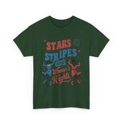 Stars Stripes Women's Rights 4th Of July T-Shirt Equal Rights Gift for Her