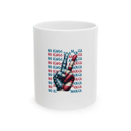 No Kings In America Mug - Unisex Gift