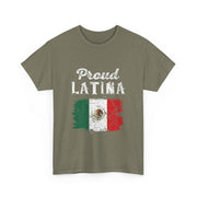 Proud Latina Mexican Flag T-Shirt - Hispanic Heritage Month Gift