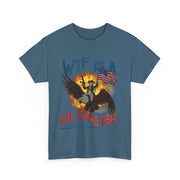 WTF Is A Kilometer Funny Patriotic 4th of July T-Shirt Gift for Him