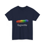 Cute Funny Baguette Rainbow Faguette LGBT Pride T-Shirt - Unisex Apparel