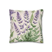 Whispering Lavender Serenity Pillowcase - Elegant Home Decor