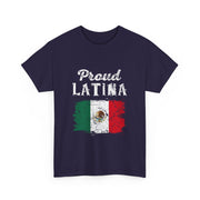 Proud Latina Mexican Flag T-Shirt - Hispanic Heritage Month Gift