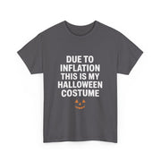 Funny Inflation Halloween Costume T-Shirt for Him