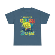 Spongebob Dabbing Ready to Crush 2nd Grade School T-Shirt Gift for Students