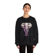 Majestic Elephant Safari Wildlife Artwork Sweatshirt Gift for Animal Lovers