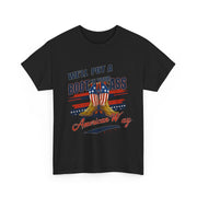 Western Cowgirl Boot T-Shirt Patriotic 4th Of July Gift for Her