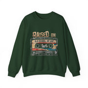 Raised On Old School Hip Hop Sweatshirt Vintage Rap Music Apparel