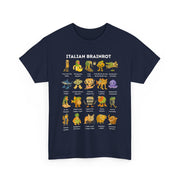 Hand Drawn Italian Brainrot Meme Character T-Shirt Funny Unisex Gift