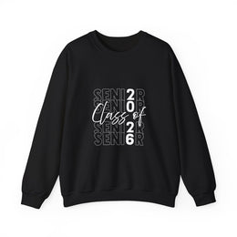 Funny Senior Class of 2026 Sweatshirt - Unisex Apparel