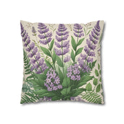 Enchanted Lavender Floral Pillowcase for a Serene Home