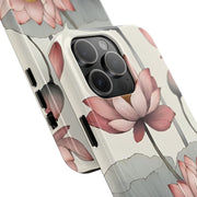 Vintage Lotus Blossom Phone Case Gift for Her - Trending Floral Design