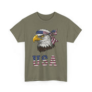 Patriotic American Flag Bald Eagle T-Shirt Unisex Apparel