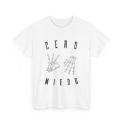 Cero Miedo Hand Sign No Fear in Spanish - Men's T-Shirt