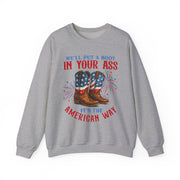 Patriotic Boot Design Sweatshirt - Unisex Apparel