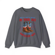 Patriotic Boot Design Sweatshirt - Unisex Apparel