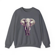 Majestic Elephant Safari Wildlife Artwork Sweatshirt Gift for Animal Lovers