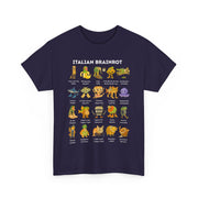 Hand Drawn Italian Brainrot Meme Character T-Shirt Funny Unisex Gift
