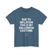 Funny Inflation Halloween Costume T-Shirt for Him