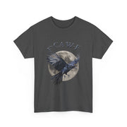 Funny Black Crow Gothic T-Shirt for Men