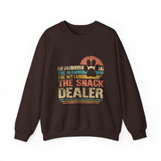 Funny Fur Dad The Man Myth Snack Dealer Dog Fathers Day Sweatshirt Gift for Him