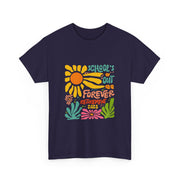 Retro School's Out Forever Retirement 2025 Retired Teacher T-Shirt Gift for Him & Her