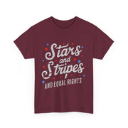 4th Of July Stars Stripes Equal Rights T-Shirt Gift for Her