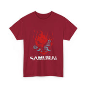 Samurai Japanese Demon Mask Cyber Runners Punk T-Shirt - Unisex Apparel