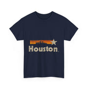 Vintage Houston Texas Strong Stripes City T-Shirt Unisex T-Shirt