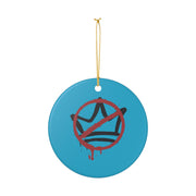 No Kings In America Pro Democracy Ornament
