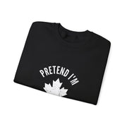 Funny Canadian Halloween Costume Sweatshirt for Men & Women