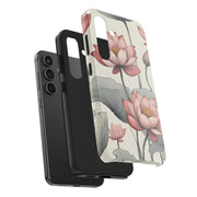 Vintage Lotus Blossom Phone Case Gift for Her - Trending Floral Design