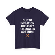 Funny Inflation Halloween Costume T-Shirt for Him