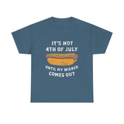 Funny 4th of July Wiener Dog T-Shirt Unisex Apparel