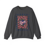 Retro Wavy Checkerboard WNBA Indiana Fever Unisex Sweatshirt