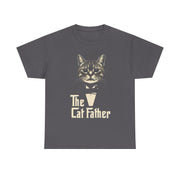 Funny CatFather Cat Dad T-Shirt Gift for Him