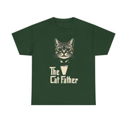 Funny CatFather Cat Dad T-Shirt Gift for Him