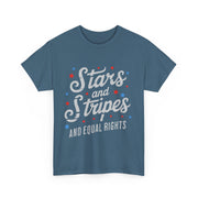 4th Of July Stars Stripes Equal Rights T-Shirt Gift for Her