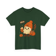 Bruh Ghost Halloween Cute Ghost Trick Or Treat Candy T-Shirt - Unisex Apparel