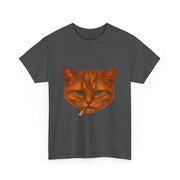 Smoking Cat Cigarette Y2K Long Sleeve Tee Unisex Apparel Gift
