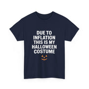 Funny Inflation Halloween Costume T-Shirt for Him