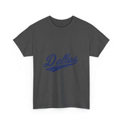 Dallas Texas Varsity Script Classic Sports Jersey T-Shirt - Unisex Apparel