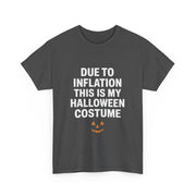 Funny Inflation Halloween Costume T-Shirt for Him