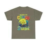 Spongebob Dabbing Ready to Crush 2nd Grade School T-Shirt Gift for Students