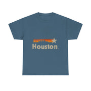 Vintage Houston Texas Strong Stripes City T-Shirt Unisex T-Shirt